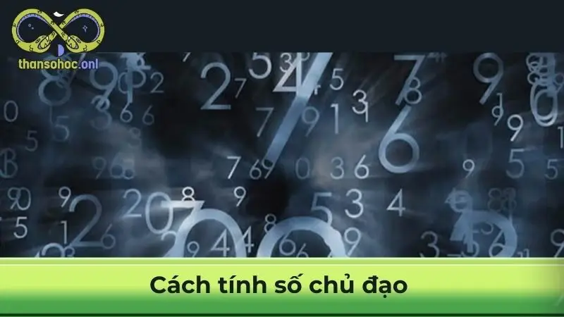 Cách tính số chủ đạo